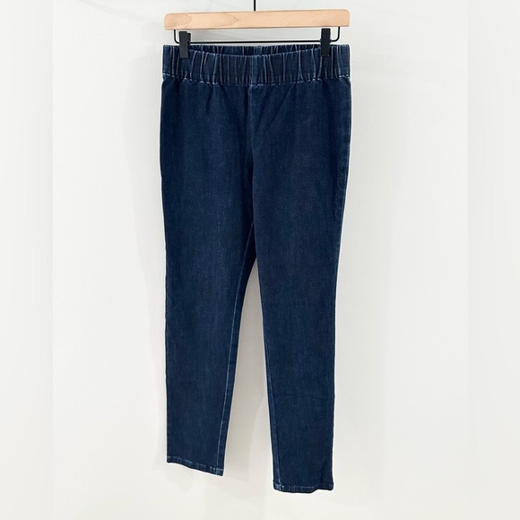 Soft Surroundings Metro Full Length Denim Leggings Size Small - Picture 3 of 7